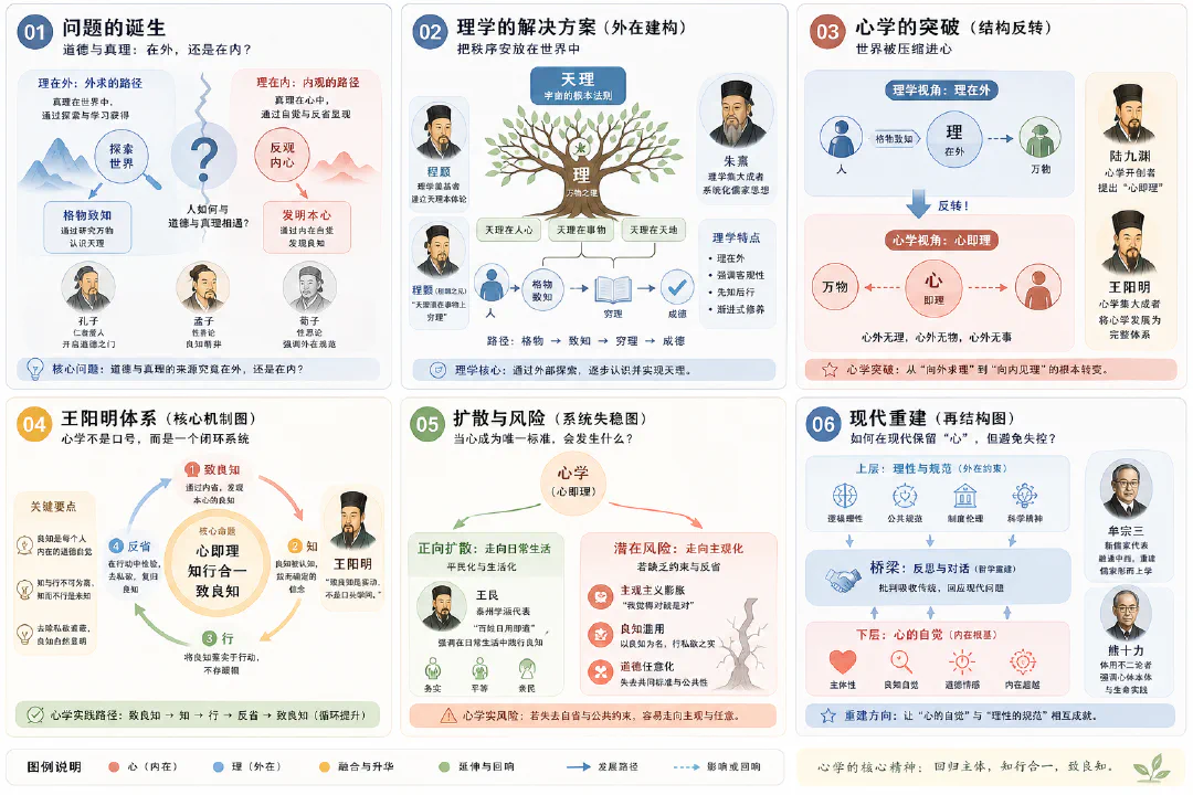 心学之旅：六幕结构呈现心学的思想演进